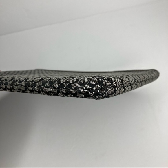 COACH Black & Gray Small C Vintage Canvas Padded iPad Tablet Sleeve Travel Case - Picture 8 of 13